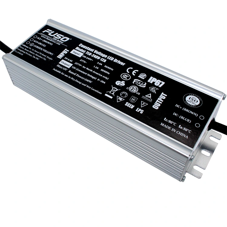 High Pf 24v 240w Constant Voltage Led Power Supply