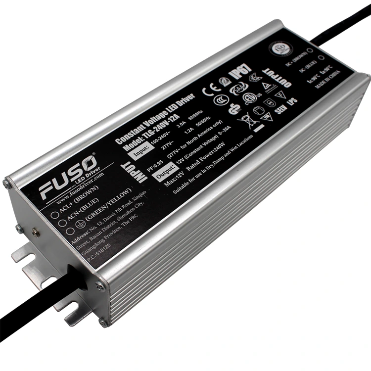 High Pf 24v 240w Constant Voltage Led Power Supply