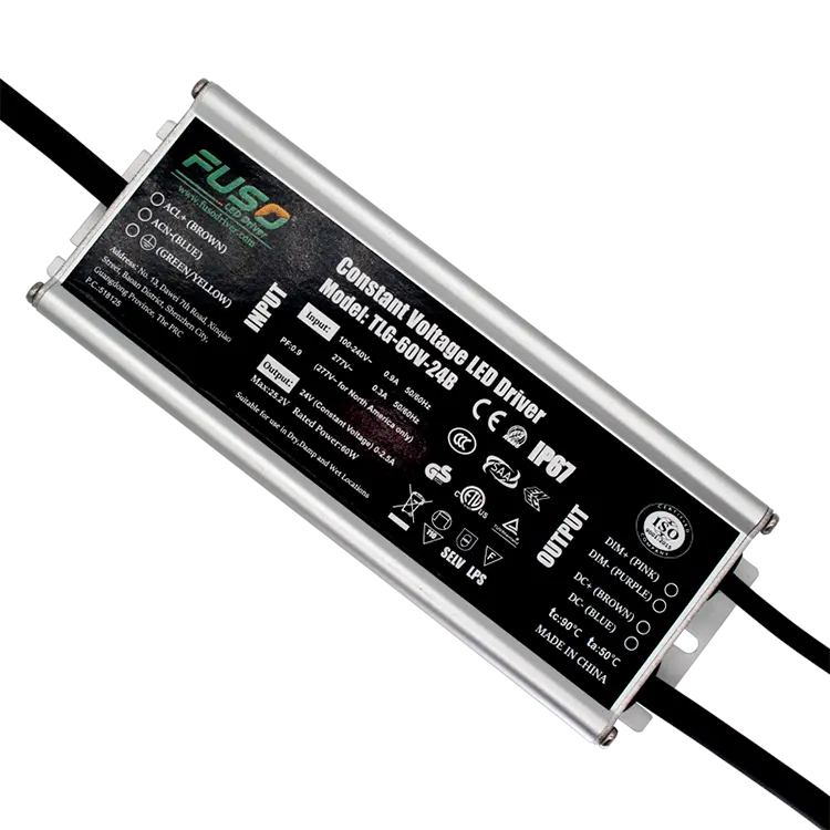 High PF 24V 60w Constant Voltage Led Driver