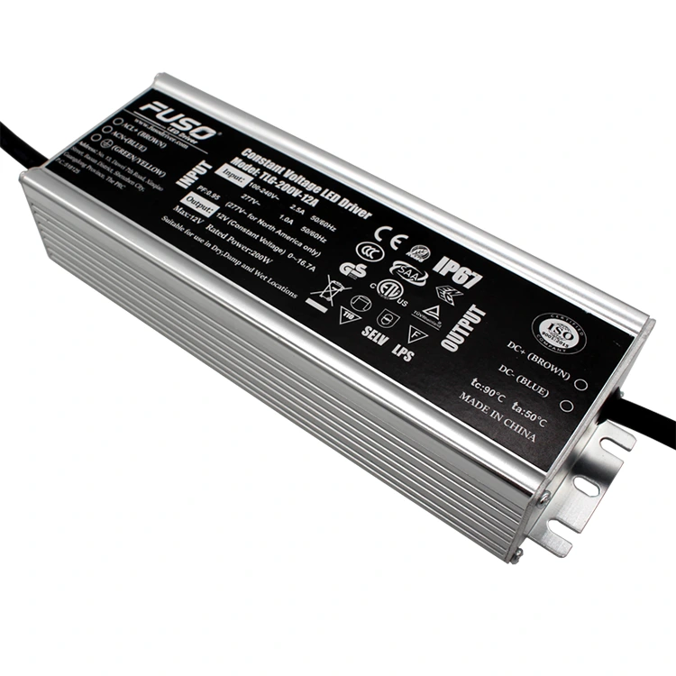 High PF 24v 200w Constant Voltage Led Driver