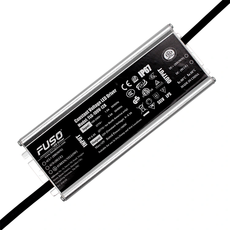 High Pf 12v 100w Constant Voltage Led Power Supply