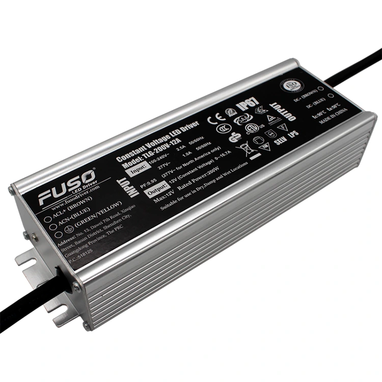 High PF 24v 200w Constant Voltage Led Driver