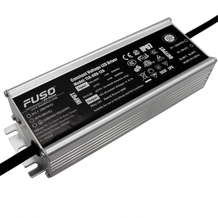 High PF 24v 80w Constant Voltage Led Driver