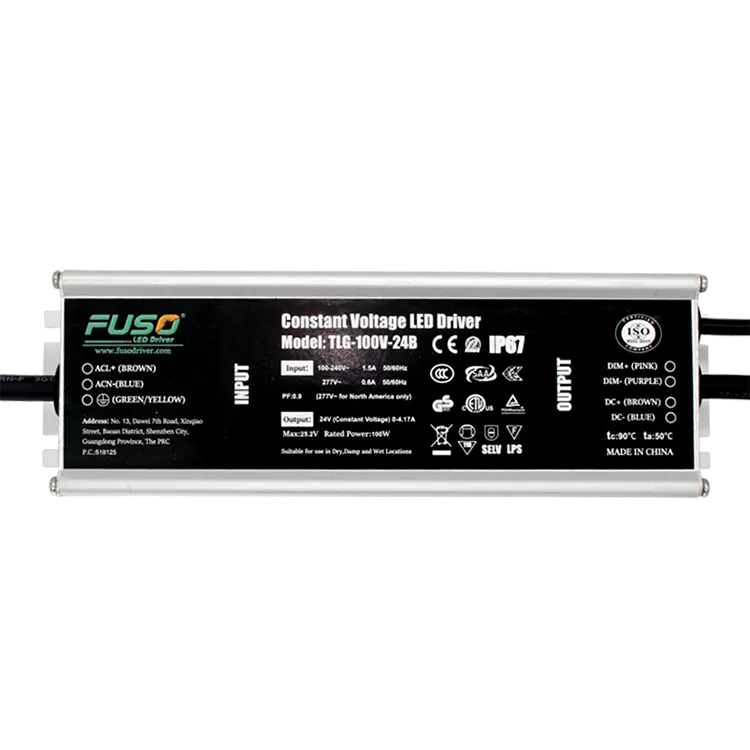 High PF 100w Constant Voltage Led Driver