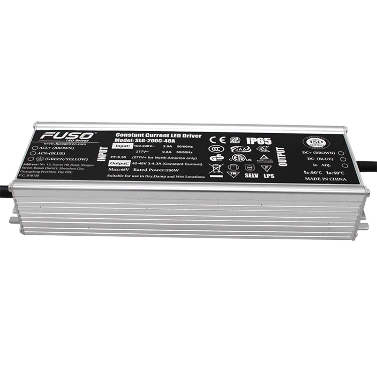 200w Constant Current Led Driver