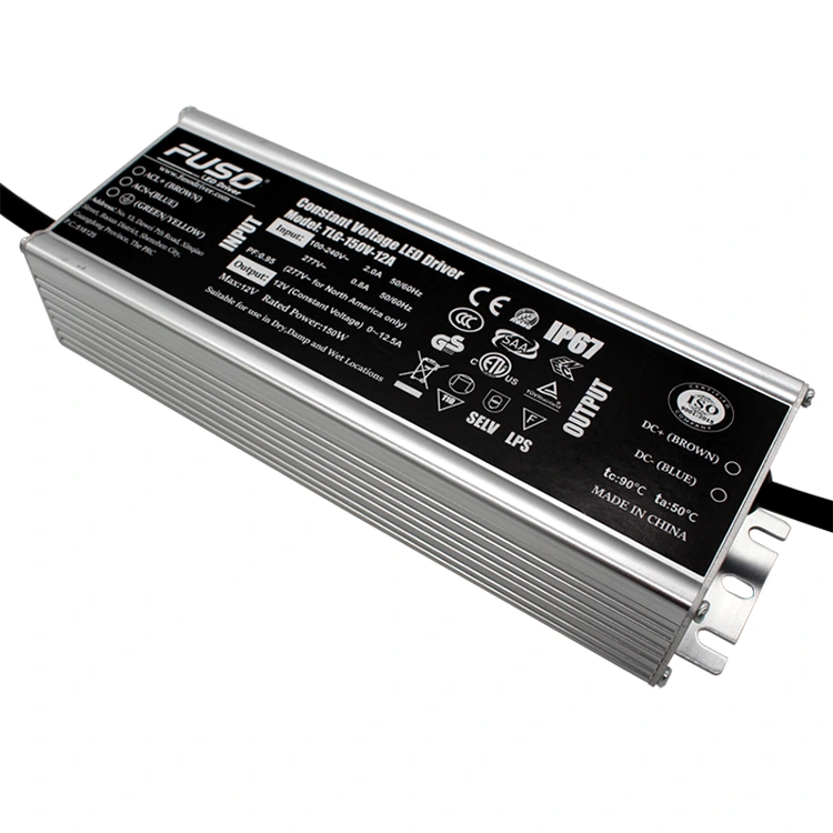 High PF 24v 150w Constant Voltage Led Driver