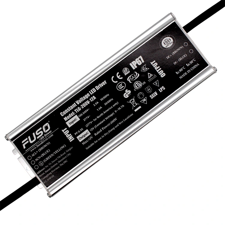 High PF 12v 200w Constant Voltage Led Driver